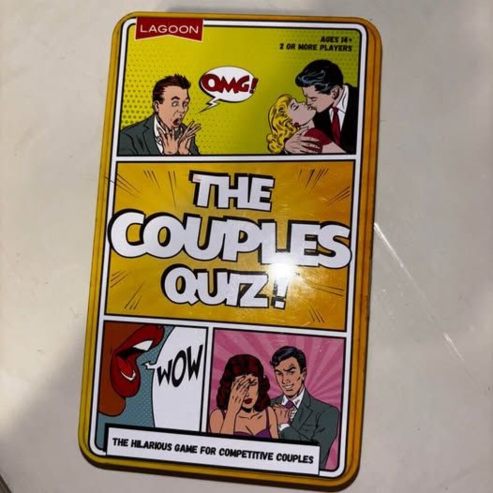 Game night Couples quiz card game
